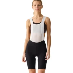 Velocio Luxe Fietsshort met bretels Dames - Zwart