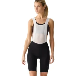 Velocio Luxe Fietsshort met bretels Dames - Zwart