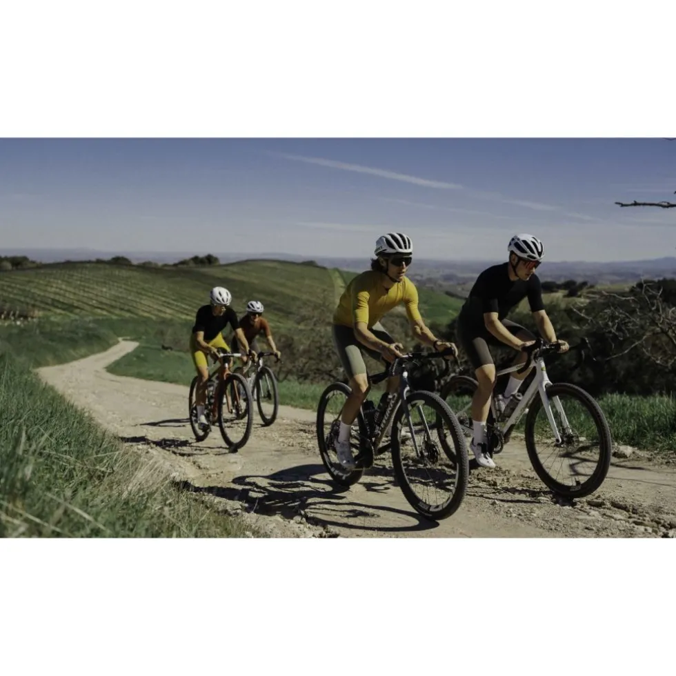 Velocio Luxe Fietsshort met bretels voor heren - Zwart