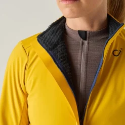 Velocio Luxe Merino Fietsshirt met Lange Mouwen Dames - Plum Truffle