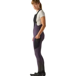 Velocio Luxe Thermal Fietsbroek met Bretels Dames - Nightshade