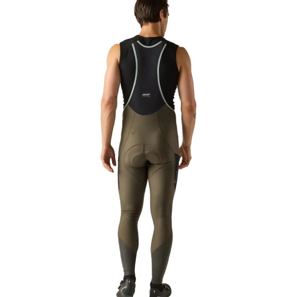 Velocio Luxe Thermal Fietsbroek met Bretels Heren - Black Olive