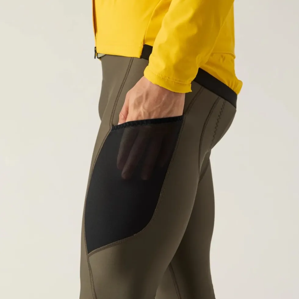 Velocio Luxe Thermal Fietsbroek met Bretels Heren - Black Olive