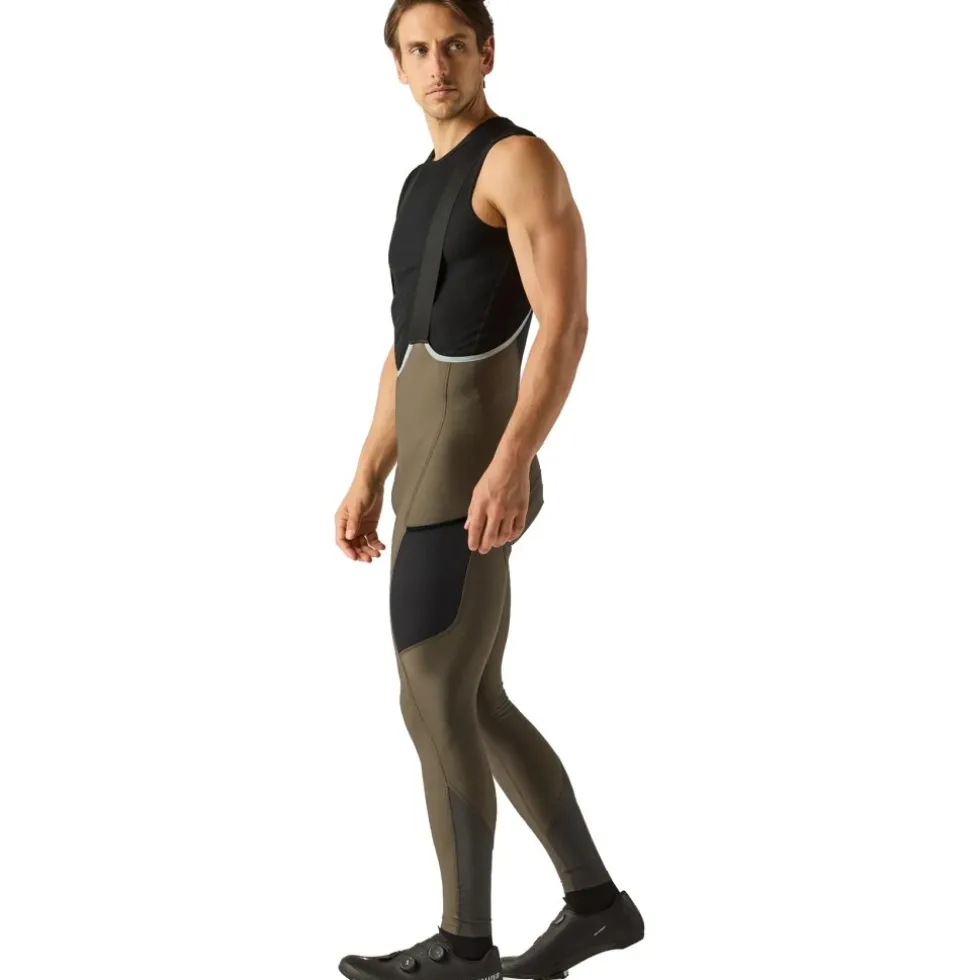 Velocio Luxe Thermal Fietsbroek met Bretels Heren - Black Olive