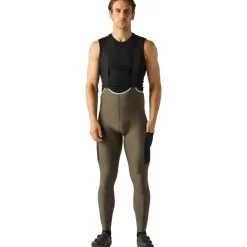 Velocio Luxe Thermal Fietsbroek met Bretels Heren - Black Olive