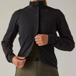 Velocio Luxe Thermal Fietsshirt met Lange Mouwen Dames - Zwart