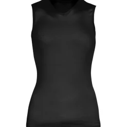 Velocio Merino Mesh Hemd zonder Mouwen Dames - Zwart