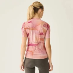 Velocio One Artist Series Fietsshirt Dames - GEO-RED