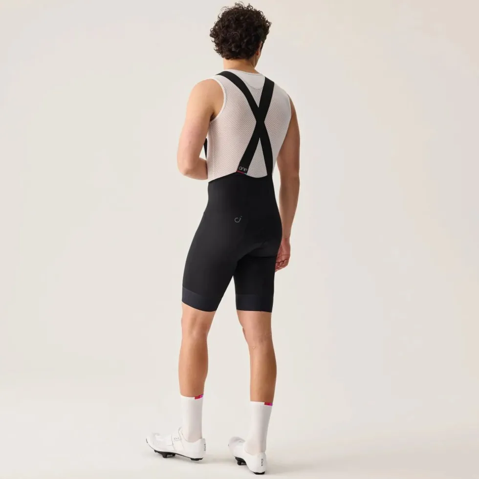 Velocio One Fietsshort met Bretels Heren - Zwart