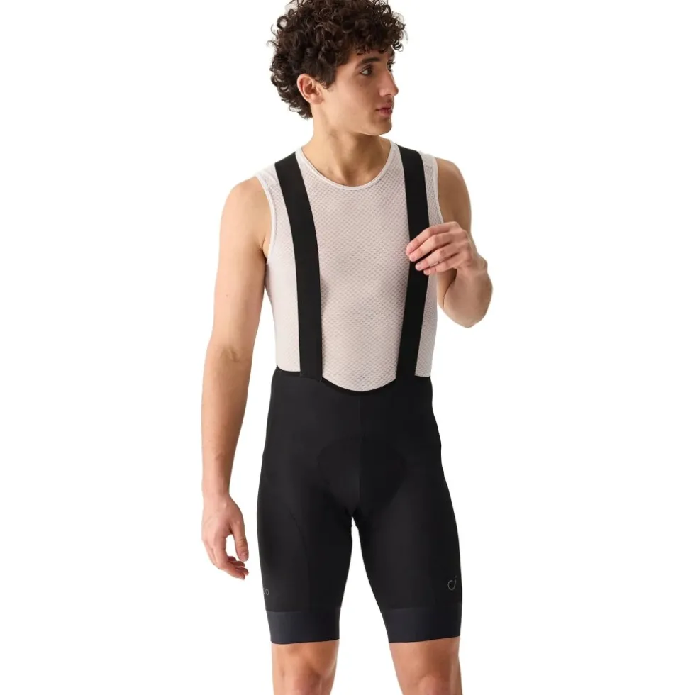 Velocio One Fietsshort met Bretels Heren - Zwart