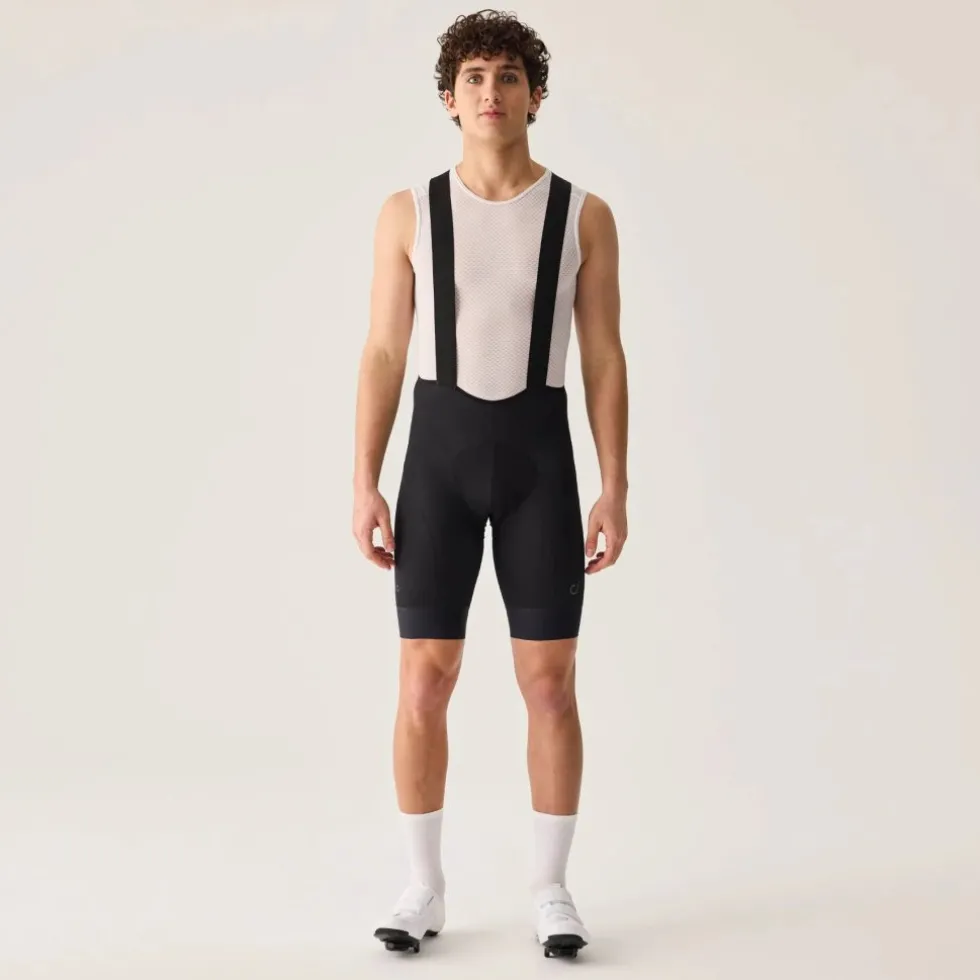 Velocio One Fietsshort met Bretels Heren - Zwart