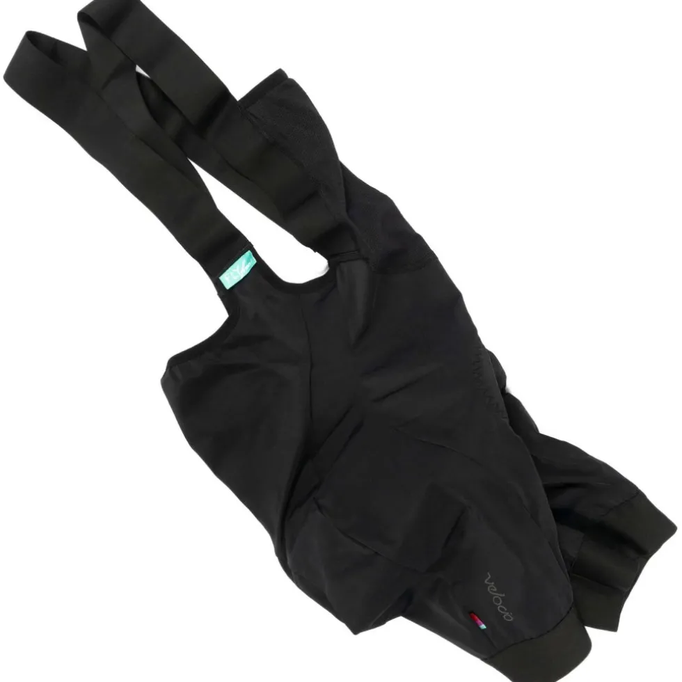 Velocio Signature Fietsshort met Bretels Dames - Zwart