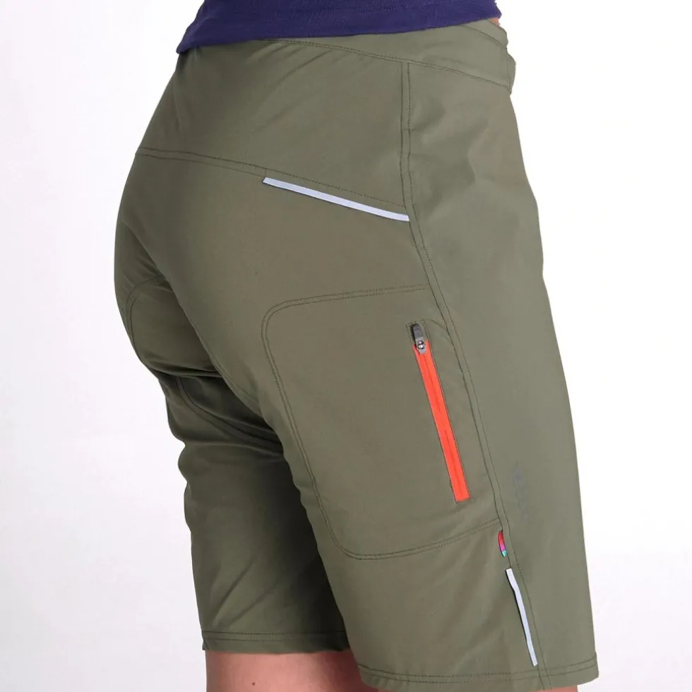 Velocio Trail Fietsshort Dames - Dark Olive