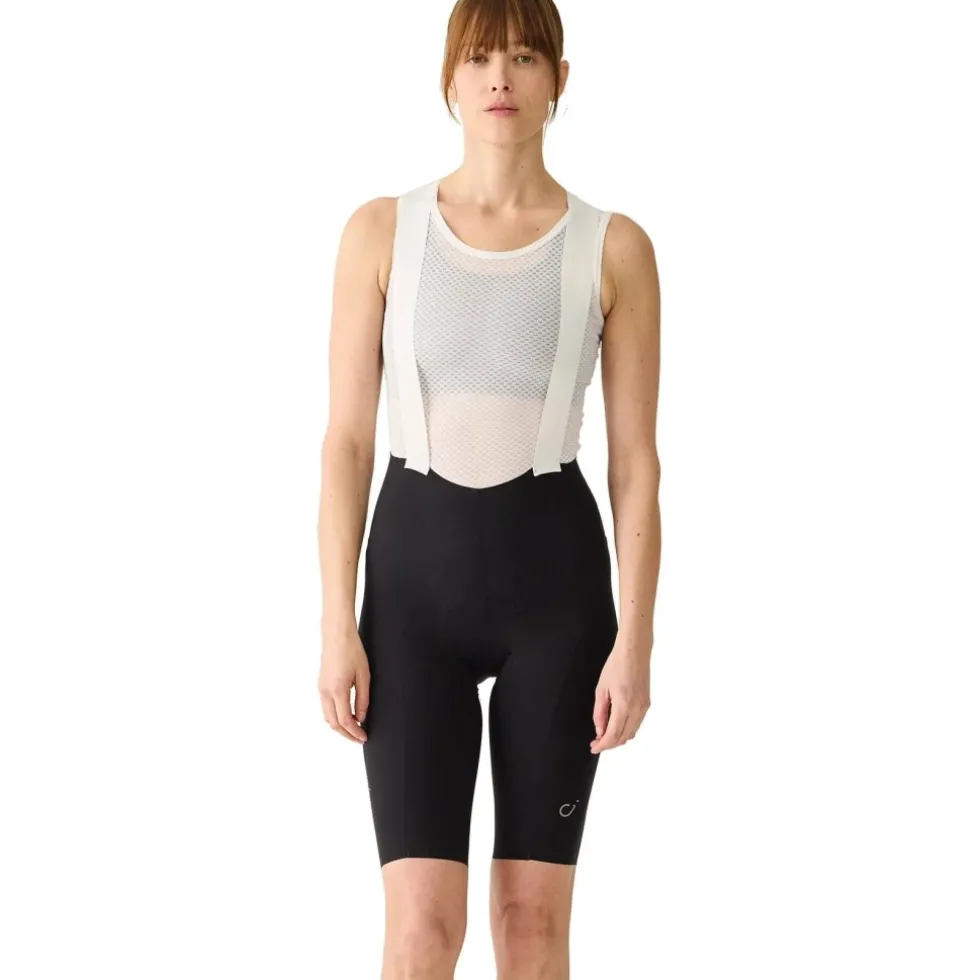 Velocio Ultralight Fietsshort met Bretels Dames - Zwart