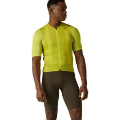 Velocio Ultralight Mesh Jersey Heren - Bright Chartreuse