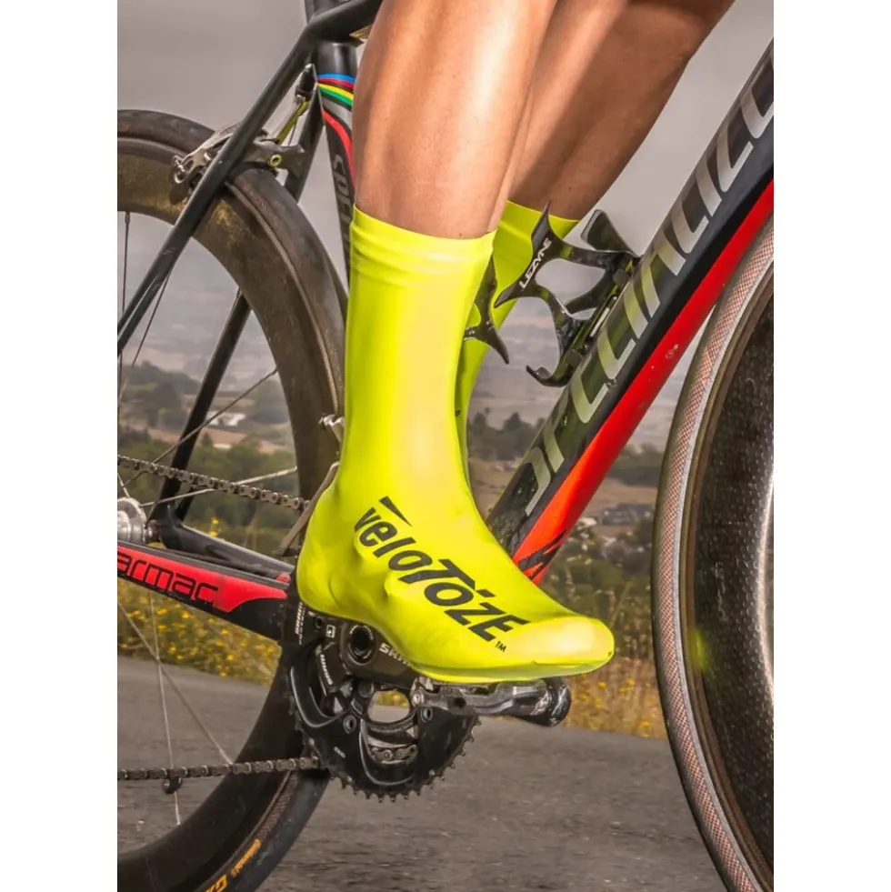veloToze Road 2.0 Hoge Overschoenen - Zilver