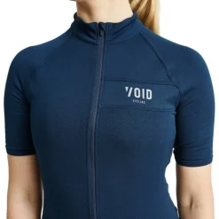 VOID Cycling Merino Fietsshirt Dames - Dark Blue
