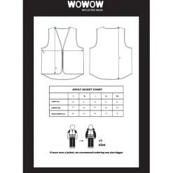 WOWOW Urban Hero Full Reflective Veiligheidsvest