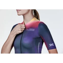 X-Bionic Corefusion Aero Fietsshirt Dames - heatmap
