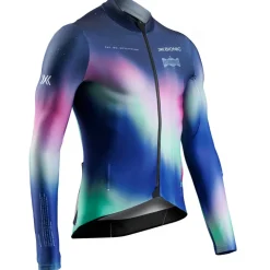 X-Bionic Corefusion Ride Fietstrui met lange mouwen Heren - aurora polychrome
