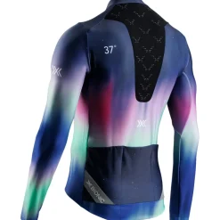 X-Bionic Corefusion Ride Fietstrui met lange mouwen Heren - aurora polychrome