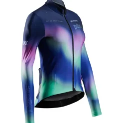 X-Bionic Corefusion Ride Fietstrui met lange mouwen Dames - aurora polychrome