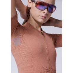 X-Bionic Xceed Ride Fietstrui Dames - dusty rose/dark dusty rose
