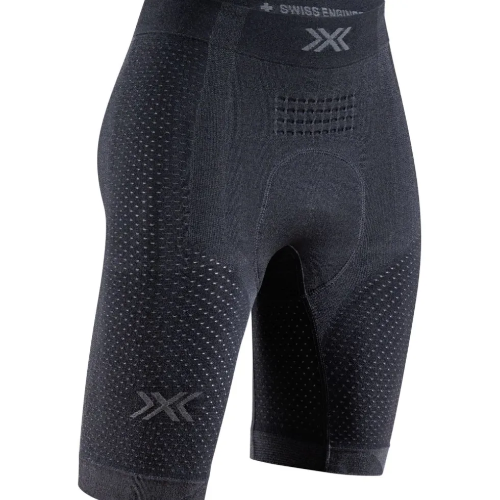 X-Bionic Xceed Ride Liner Binnenshort Dames - x black/rhino grey