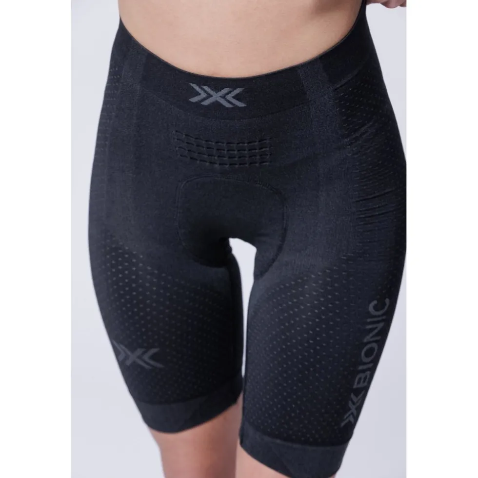 X-Bionic Xceed Ride Liner Binnenshort Dames - x black/rhino grey