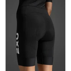 2XU Aero Hex Sleeved Trisuit Dames - zwart/wit