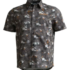 Zimtstern Braapz Riding Shirt met Korte Mouwen Heren - Pirate Black