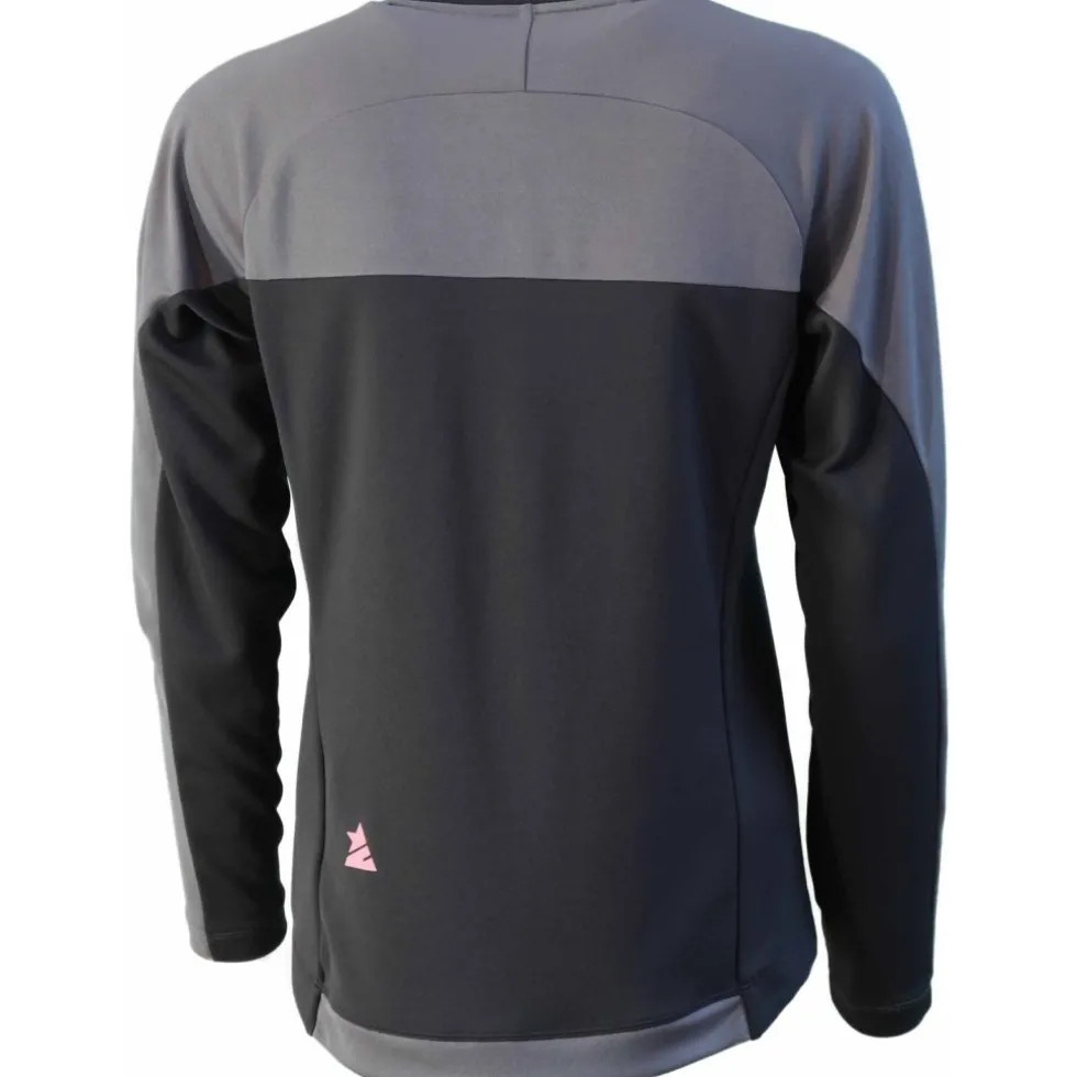 Zimtstern Bulletz MTB Shirt Met Lange Mouwen Dames - Pirate Black/Gun Metal