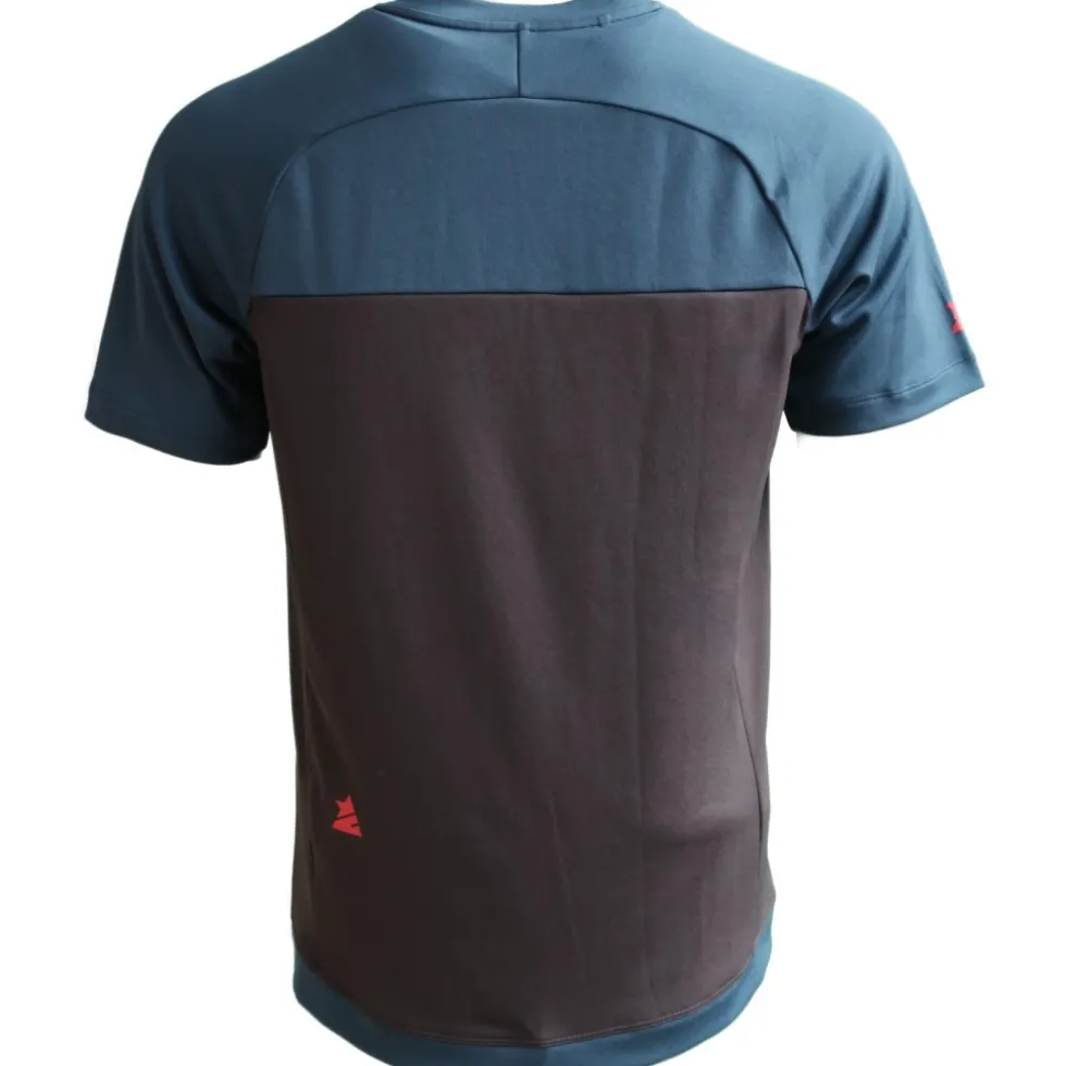Zimtstern Bulletz MTB Shirt met Korte Mouwen Heren - dark navy/french navy