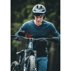 Zimtstern Bulletz MTB Shirt Met Lange Mouwen Heren - dark navy/french navy