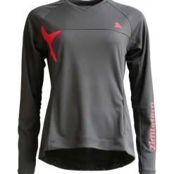 Zimtstern Bulletz MTB Shirt Met Lange Mouwen Dames - Pirate Black