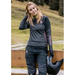 Zimtstern Bulletz MTB-Shorts Dames - Pirate Black/Blush