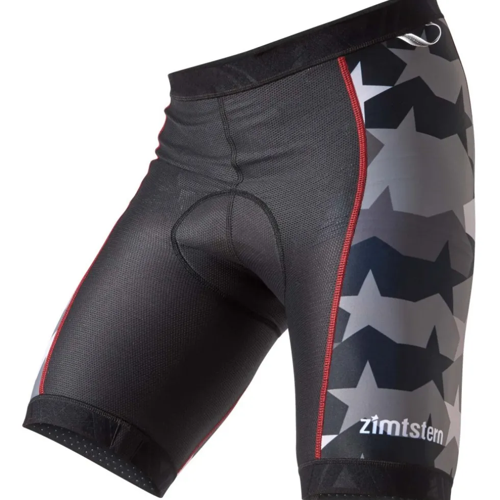 Zimtstern Ermiz Evo MTB-Binnenbroek met Zeem Heren - Pirate Black/Gun Metal/Glacier Grey