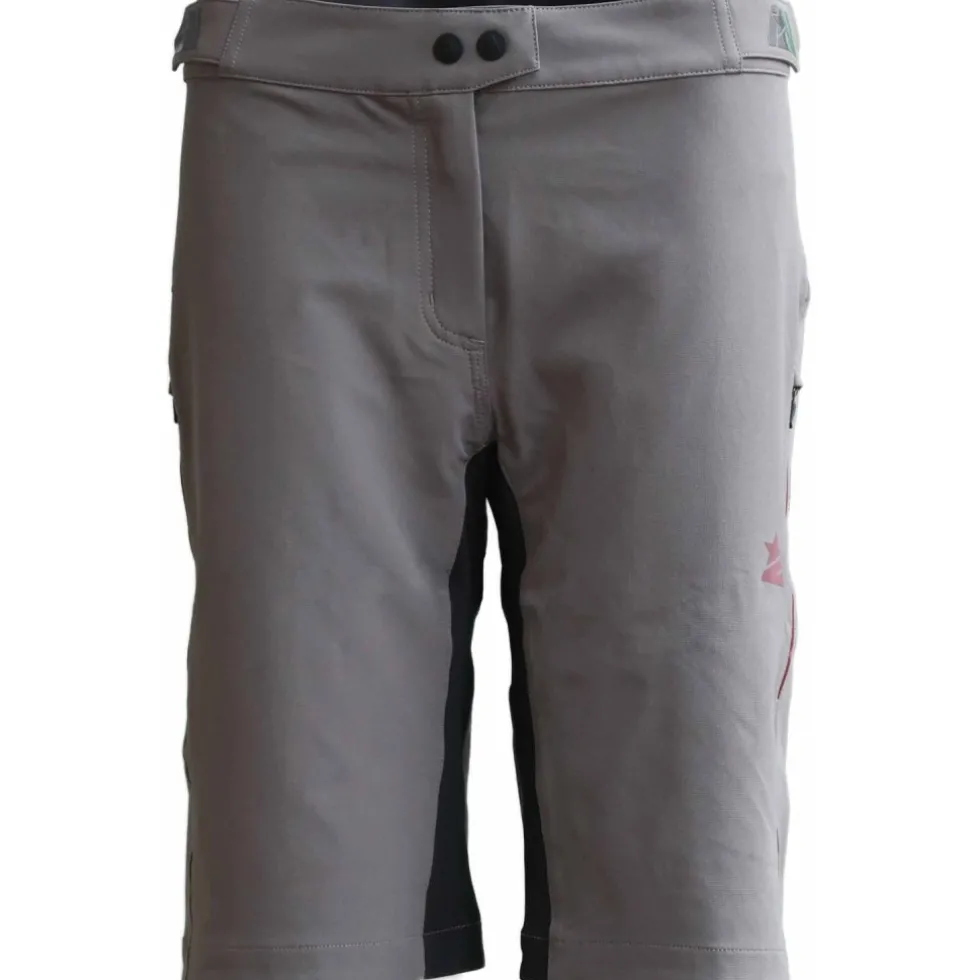 Zimtstern Gravelz Shorts Dames - Gun Metal/Pirate Black
