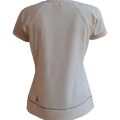 Zimtstern PureFlowz Eco Fietsshirt met Korte Mouwen Dames - Cream