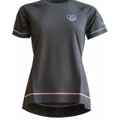 Zimtstern PureFlowz Eco Fietsshirt met Korte Mouwen Dames - Pirate Black
