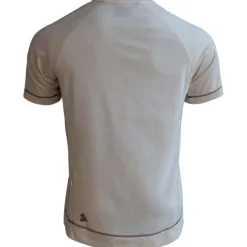 Zimtstern PureFlowz Eco Herenshirt met korte mouwen - Cream