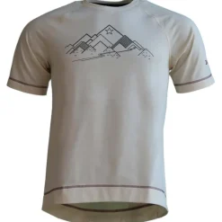Zimtstern PureFlowz Eco Herenshirt met korte mouwen - Cream