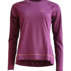 Zimtstern PureFlowz Eco Shirt met Lange Mouwen Dames - Windsor Wine