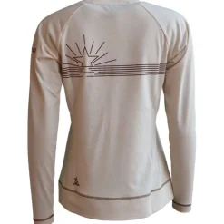 Zimtstern PureFlowz Eco Shirt met Lange Mouwen Dames - Cream - W10361