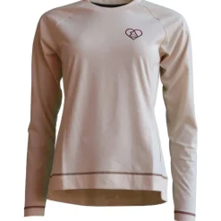 Zimtstern PureFlowz Eco Shirt met Lange Mouwen Dames - Cream - W10361