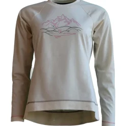 Zimtstern PureFlowz Eco Shirt met Lange Mouwen Dames - Cream