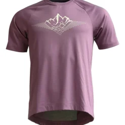 Zimtstern PureFlowz MTB Shirt met Korte Mouwen Heren - Berry/Berry