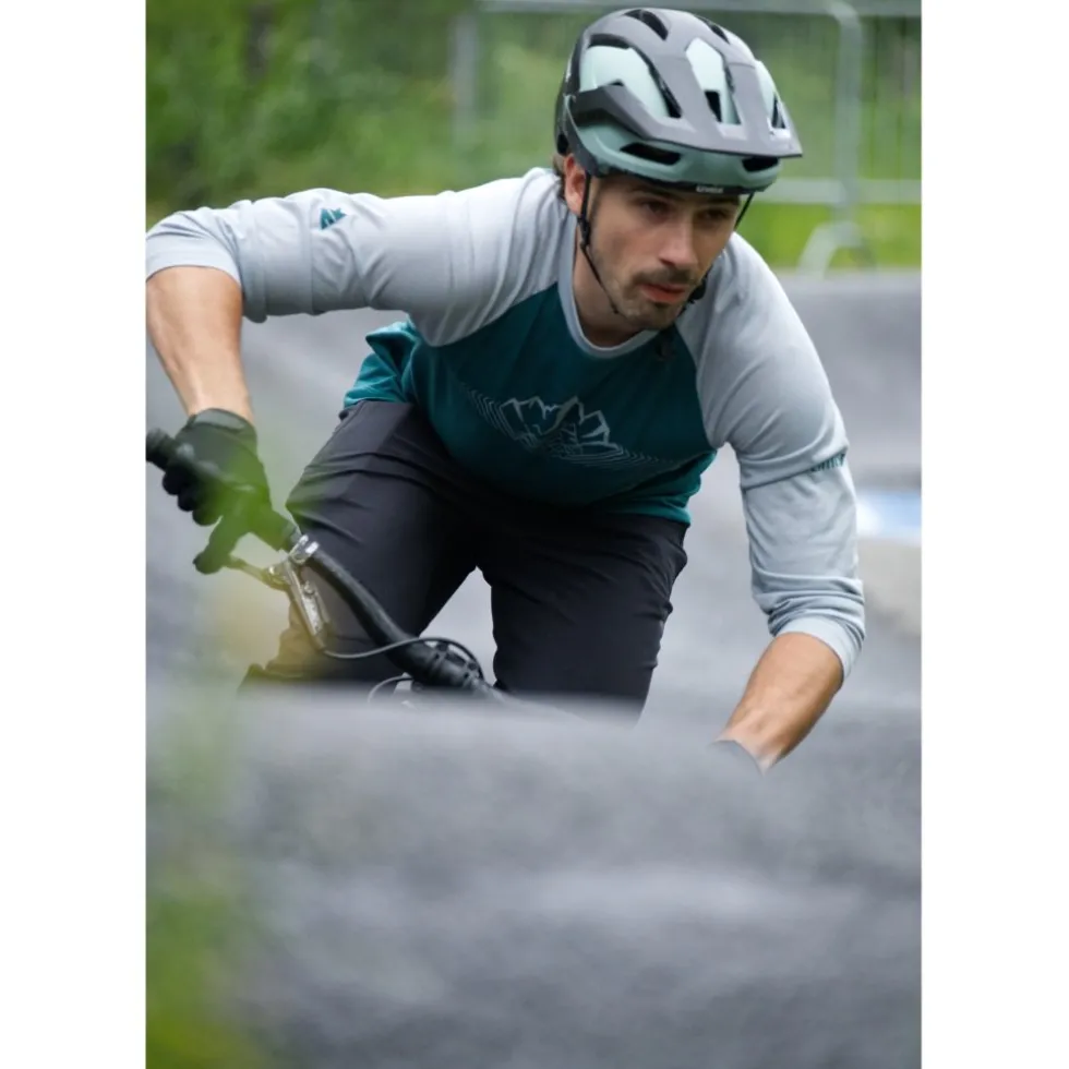 Zimtstern PureFlowz MTB Shirt met 3/4 Mouwen Heren - Pacific/High Rise