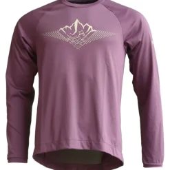 Zimtstern PureFlowz MTB Shirt met lange Mouwen Heren - Berry/Berry