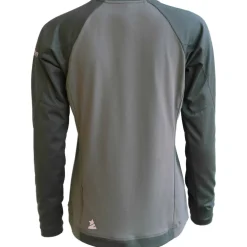 Zimtstern PureFlowz MTB Shirt Met Lange Mouwen Dames - Dusty Olive/Forest Night